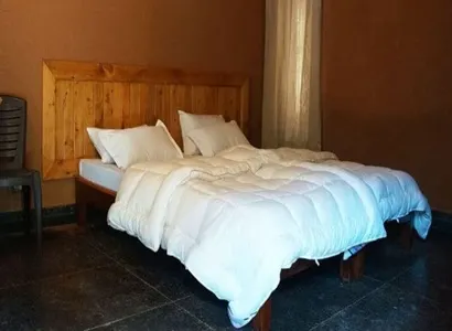 Private accommodation at Abhayaranya Yoga Ashram in Rishikesh
