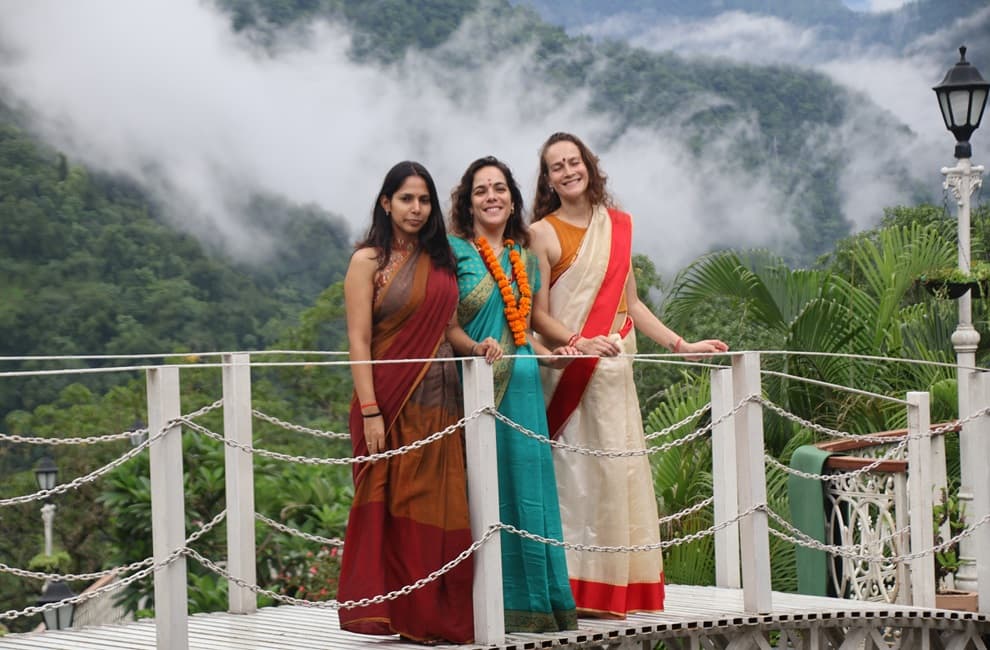 Scenic yoga retreat in India offering holistic wellness programs