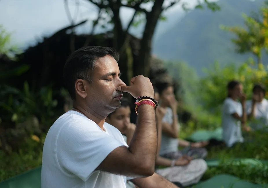 3, 7, 14, 21 Days affordable Yoga Retreats in Rishikesh, India with Ashram Stay at Abhayranya Yoga Ashram
