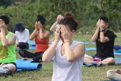 Course fee, yoga style, certification, and duration for RYT 500-hour residential yoga teacher training in Rishikesh.
