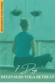 7 days yoga retreat and courses for beginners in Rishikesh with Ashram stay.