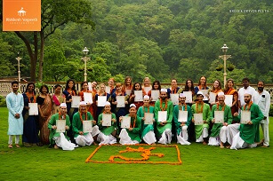 Yoga TTC Graduation Ceremony at Rishikesh Yogpeeth