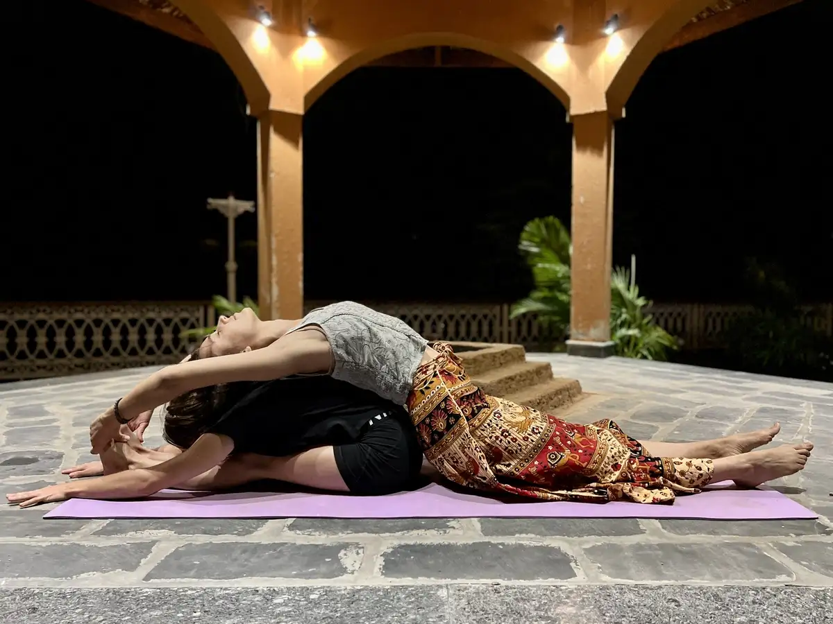 Students Participating in 300 Hour Yoga Teacher Training in Rishikesh, India